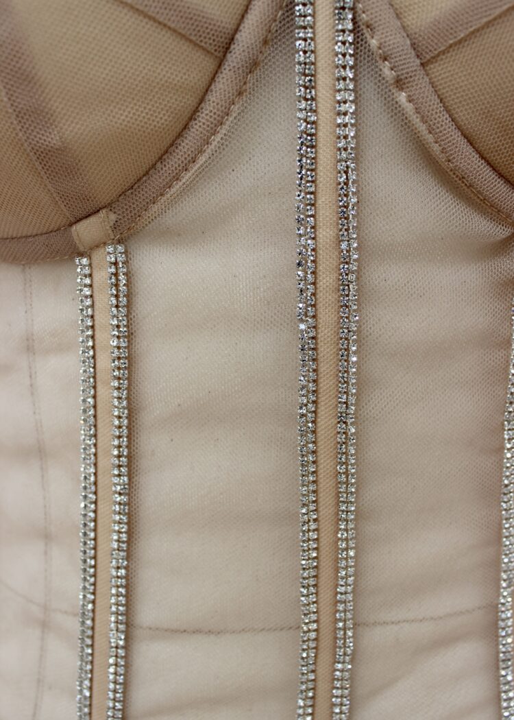 LAHO Corset with Rhinestones