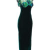 LAHO Emerald Chantilly Dress