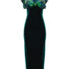 LAHO Emerald Chantilly Dress