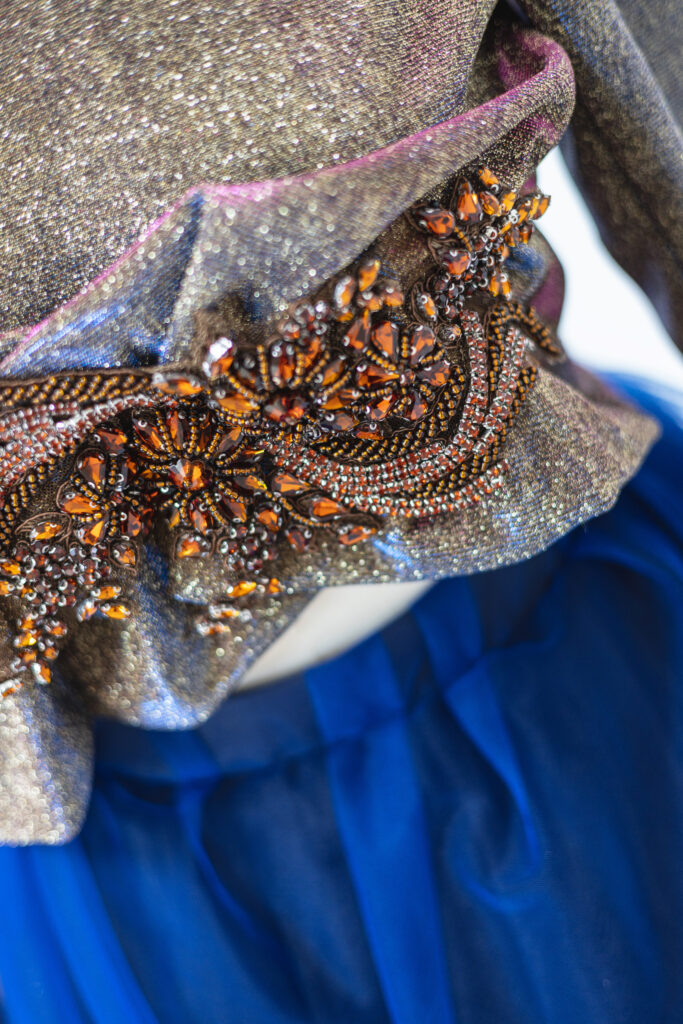 LAHO Origami Colourful Blouse