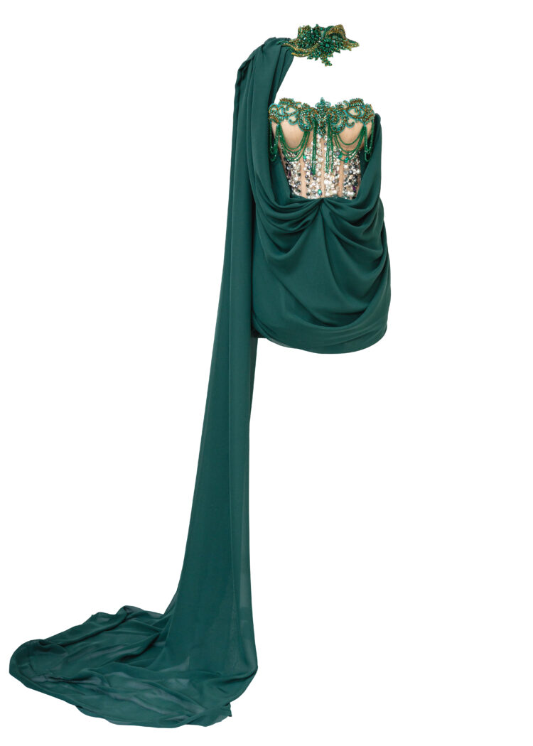 LAHO Emerald Mini Dress