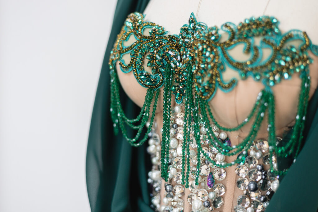 LAHO Emerald Mini Dress